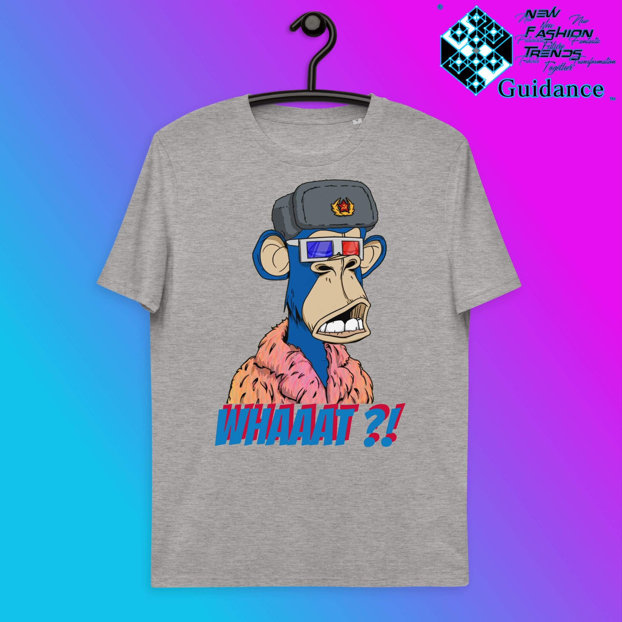Paranoid Primate's T-Shirt T-Shirts by XGuidance Heather Grey 4
