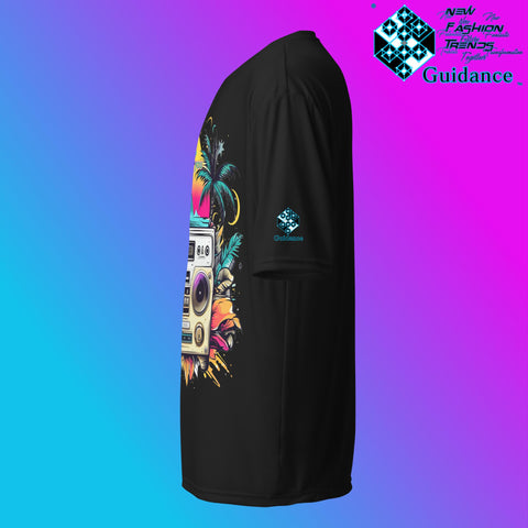 Passion Paradise Groove T Shirt by XGuidance Black 11