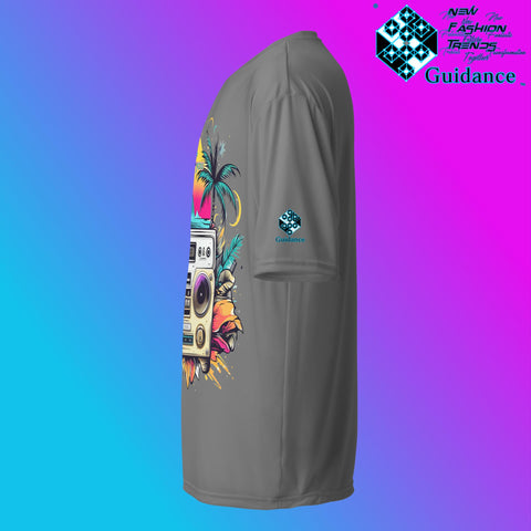 Passion Paradise Groove T Shirt by XGuidance Black 13