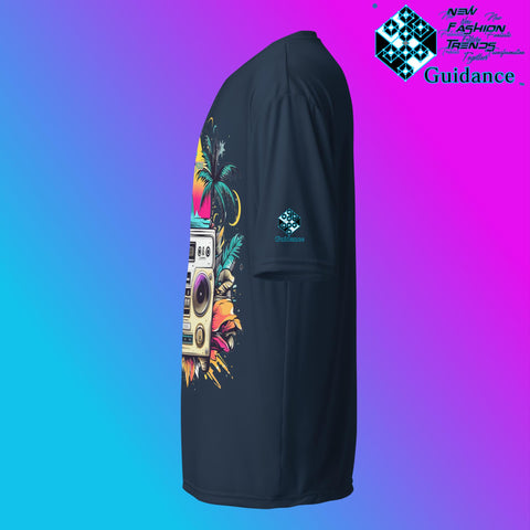 Passion Paradise Groove T Shirt by XGuidance Black 14