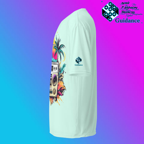 Passion Paradise Groove T Shirt by XGuidance Black 15