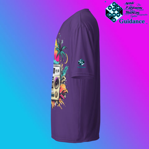 Passion Paradise Groove T Shirt by XGuidance Black 16