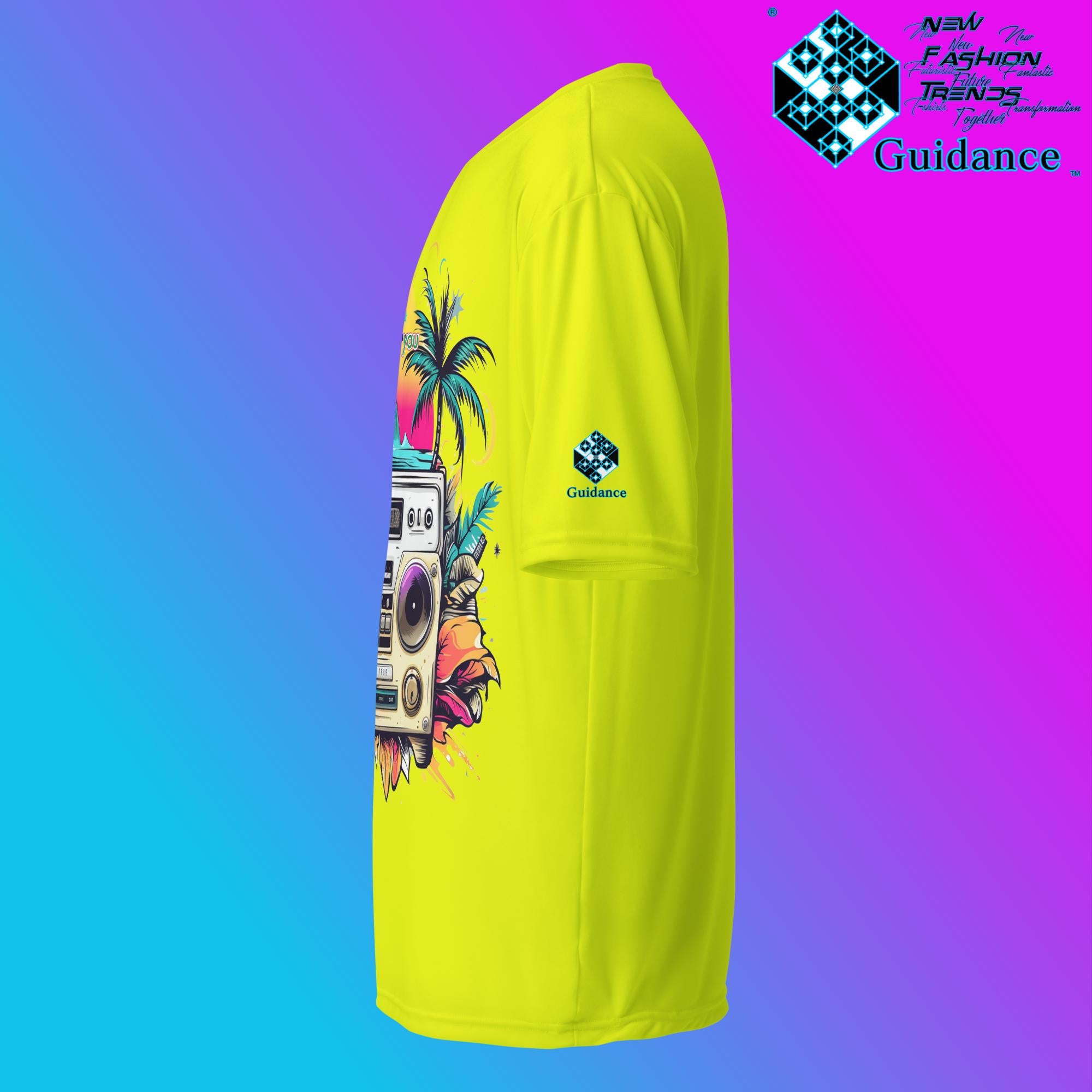 Passion Paradise Groove T Shirt by XGuidance Black 19