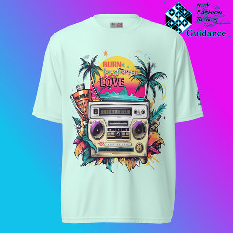 Passion Paradise Groove T Shirt by XGuidance Pastel Mint 5