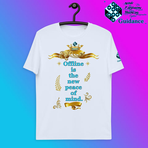 Peace Of Mind T-Shirt T-Shirts by XGuidance Serene Blue 15