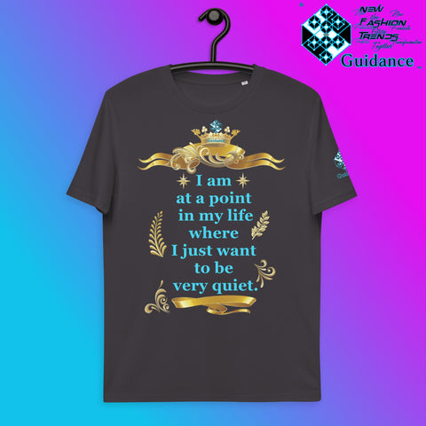 Peaceful Silence T-Shirt T-Shirts by XGuidance Anthracite 6