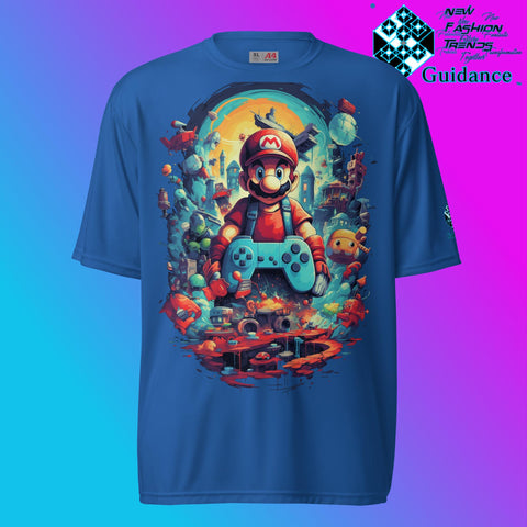 Pixel Adventure Mario Bros Gaming T Shirt by XGuidance Royal 8