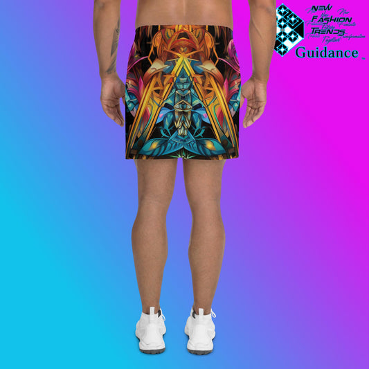 Polygonal Panorama Festival Boardshorts Unisex by XGuidance 2XS 2