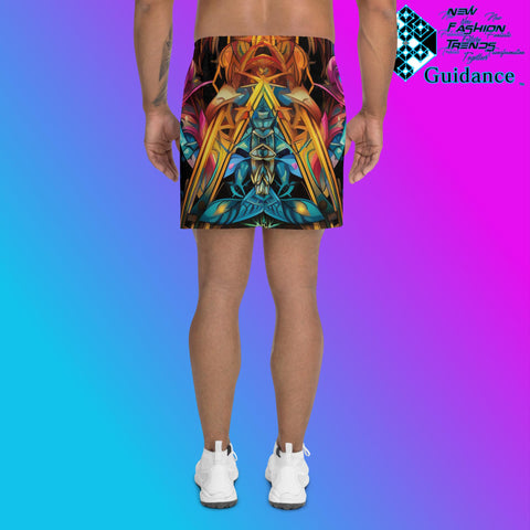 Polygonal Panorama Festival Boardshorts Unisex by XGuidance 2XS 2