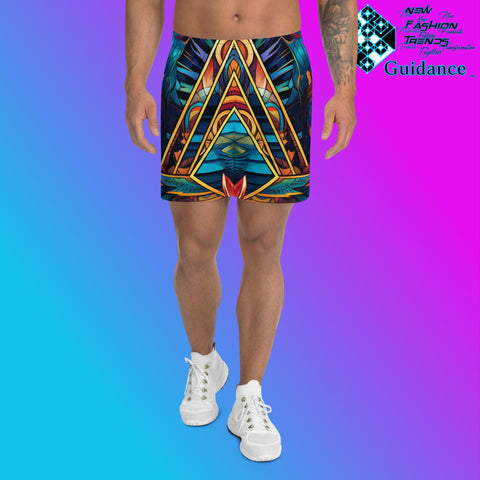 Portal Geometry Boardshorts – Futuristic Festival Style by XGuidance 2XS 1