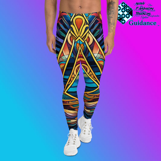Portal Geometry Leggings Yoga & Futuristic Style by XGuidance XS 1