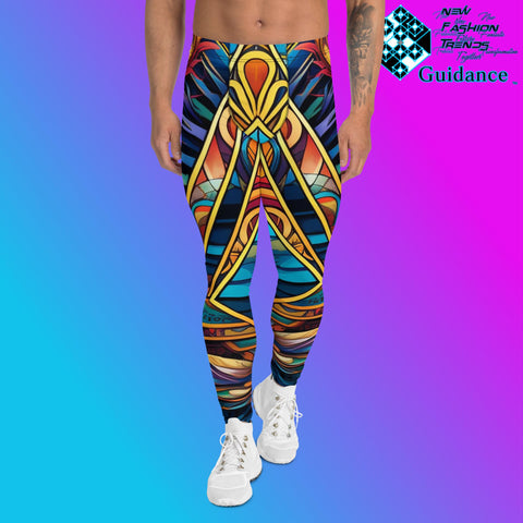 Portal Geometry Leggings Yoga & Futuristic Style by XGuidance XS 1