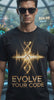 T-Shirt Premium Evolve Your Code