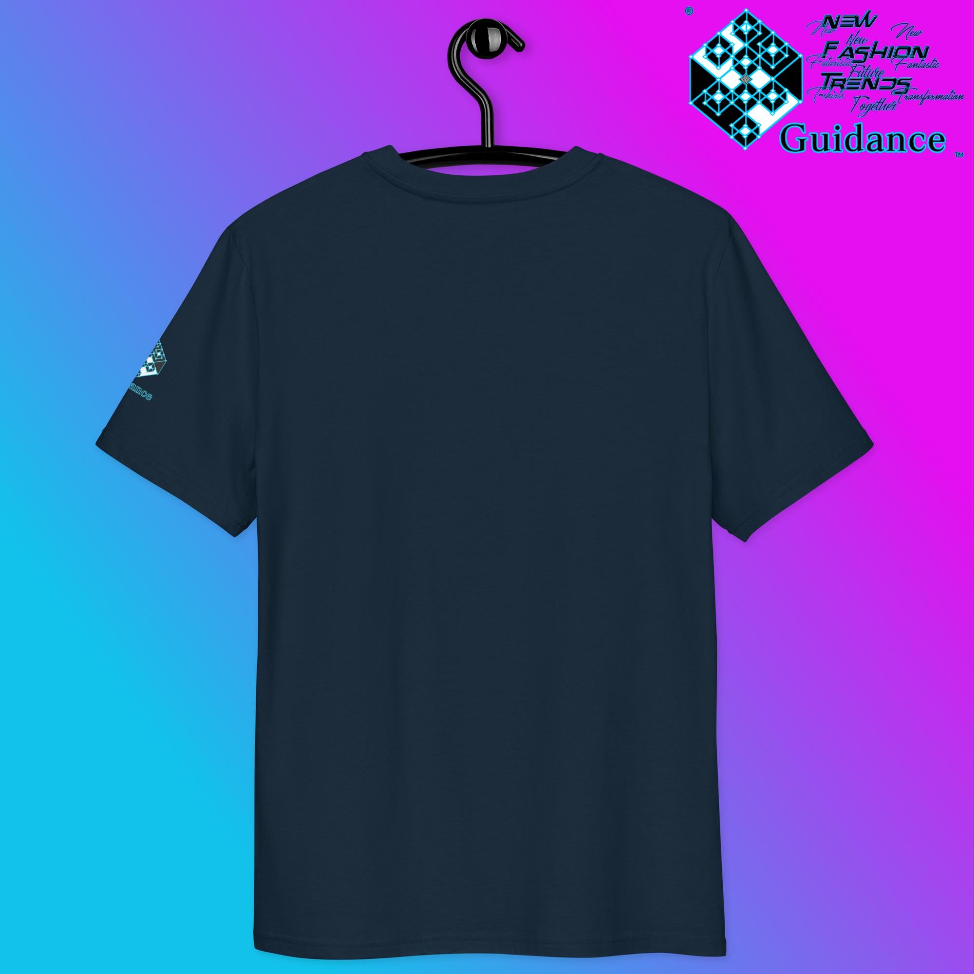 Prismatic Tiger T-Shirt with Neon Geometric Face by XGuidance Black 12