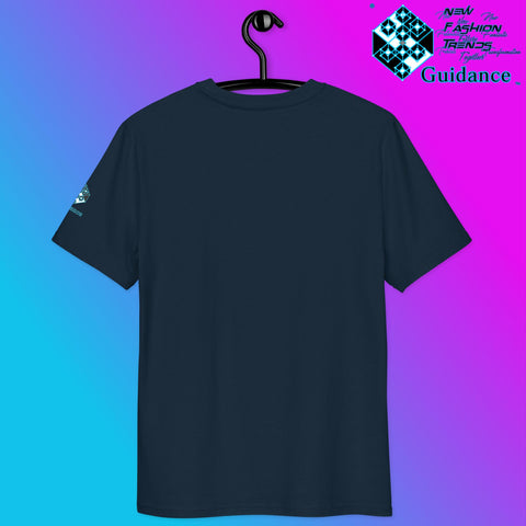 Prismatic Tiger T-Shirt with Neon Geometric Face by XGuidance Black 12
