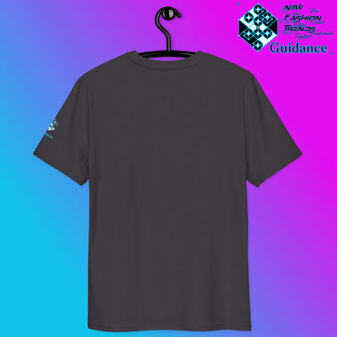 Prismatic Tiger T-Shirt with Neon Geometric Face by XGuidance Black 9