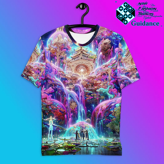 Purple Clock T-Shirt T-Shirts by XGuidance XS 1
