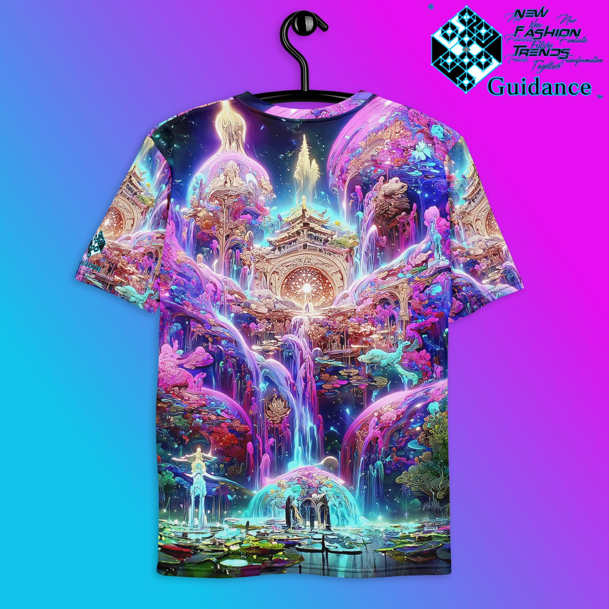 Purple Clock T-Shirt T-Shirts by XGuidance XS 2
