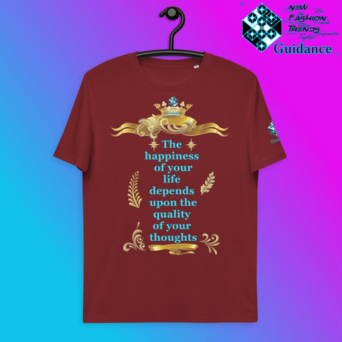 Quality Thoughts T-Shirt T-Shirts by XGuidance Burgundy 10