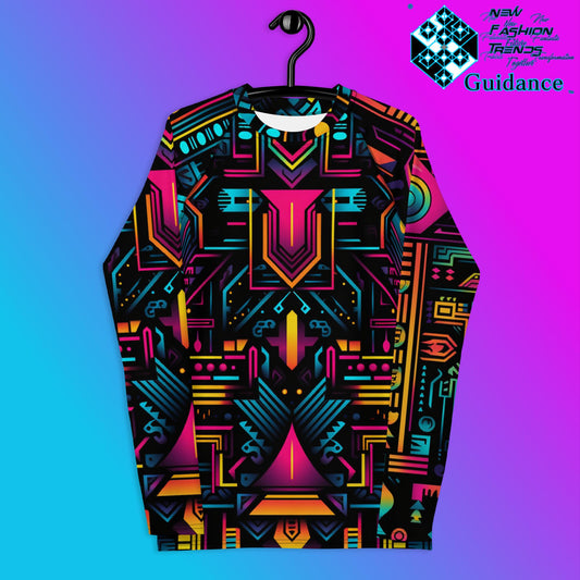 Quantum Resonance Rash Guard Swim Shirt Rash Guard by XGuidance XS 1