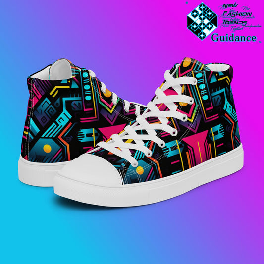 Quantum Resonance – Sneakers Energy Design Sneakers by XGuidance White 1