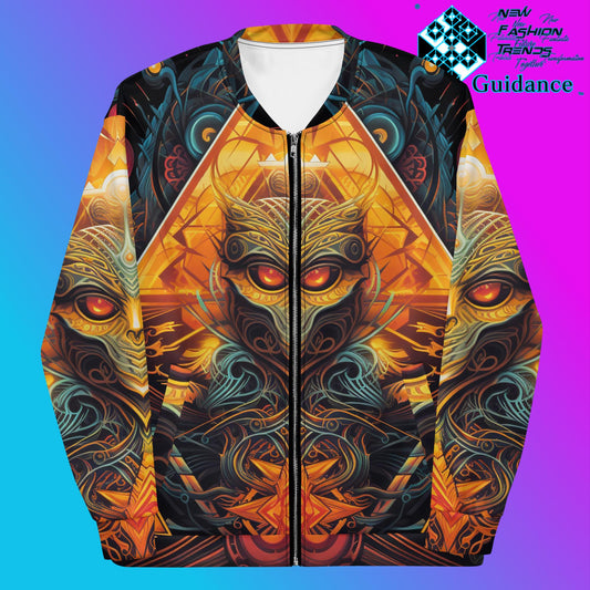 Quantum Shield Bomber Jacket Vintage Festival by XGuidance XS 1