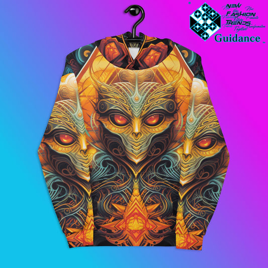 Quantum Shield Hoodie – Vibrant Festival Wear by XGuidance XS 1