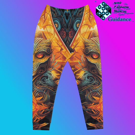 Quantum Shield Psychedelic Joggers by XGuidance XS 1