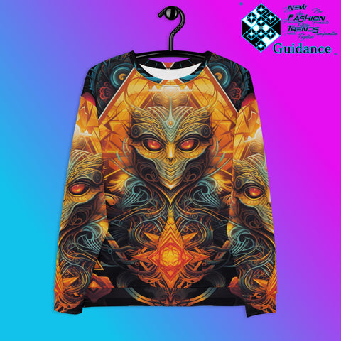 Quantum Shield Sweatshirt – Festival Streetwear by XGuidance XS 1