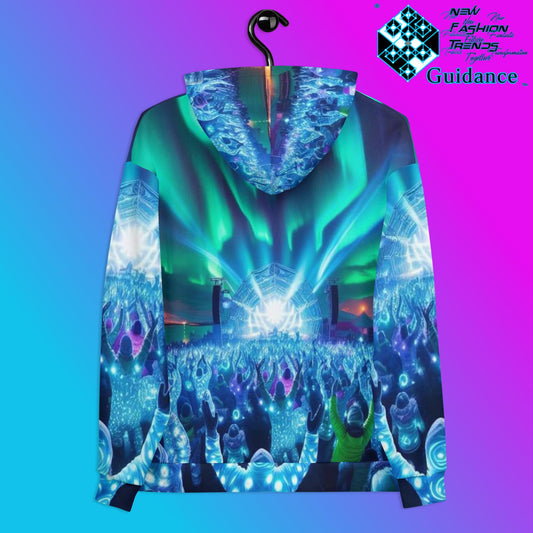 Radiant Unity Hoodie with Light and Harmony Design by XGuidance 2XS 2