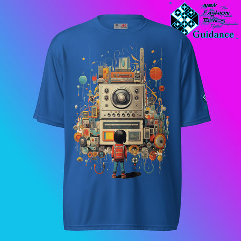 Radio Gaze Vintage Radio & Child T Shirt by XGuidance Royal 8