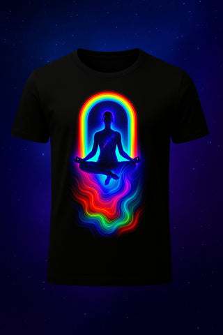 Rainbow Ascension T-Shirt – Festival Ready T-Shirts by XGuidance XS 2
