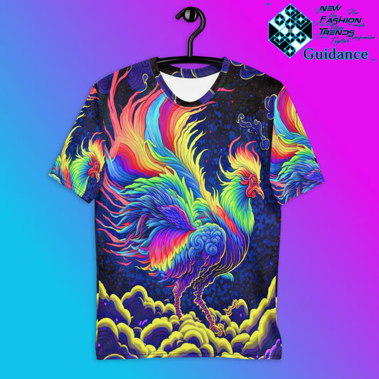 Rainbow Chicken T-Shirt T-Shirts by XGuidance XS 1