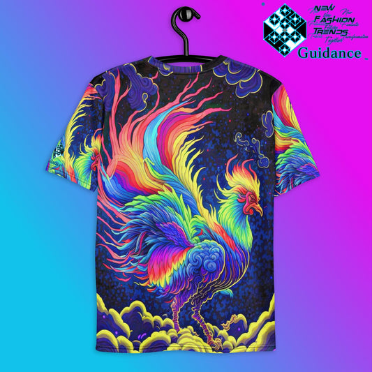Rainbow Chicken T-Shirt T-Shirts by XGuidance XS 2