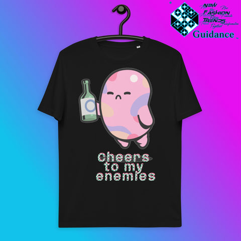 Raising a Toast T-Shirt T-Shirts by XGuidance Black 1