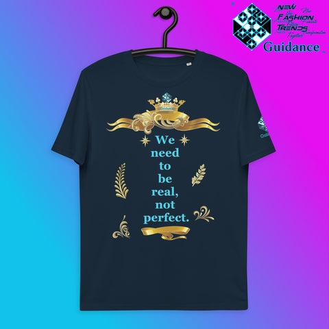 Real T-Shirt T-Shirts by XGuidance French Navy 3