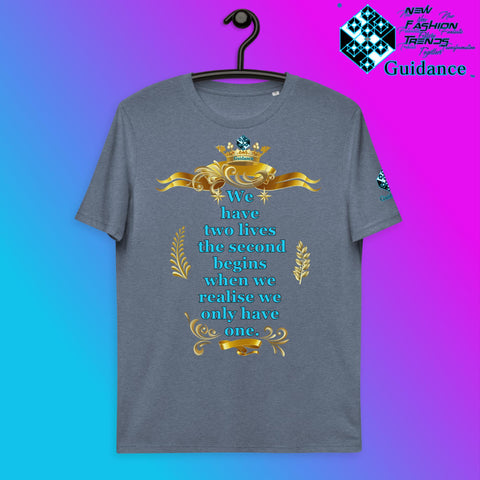 Realize T-Shirt T-Shirts by XGuidance Dark Heather Blue 7