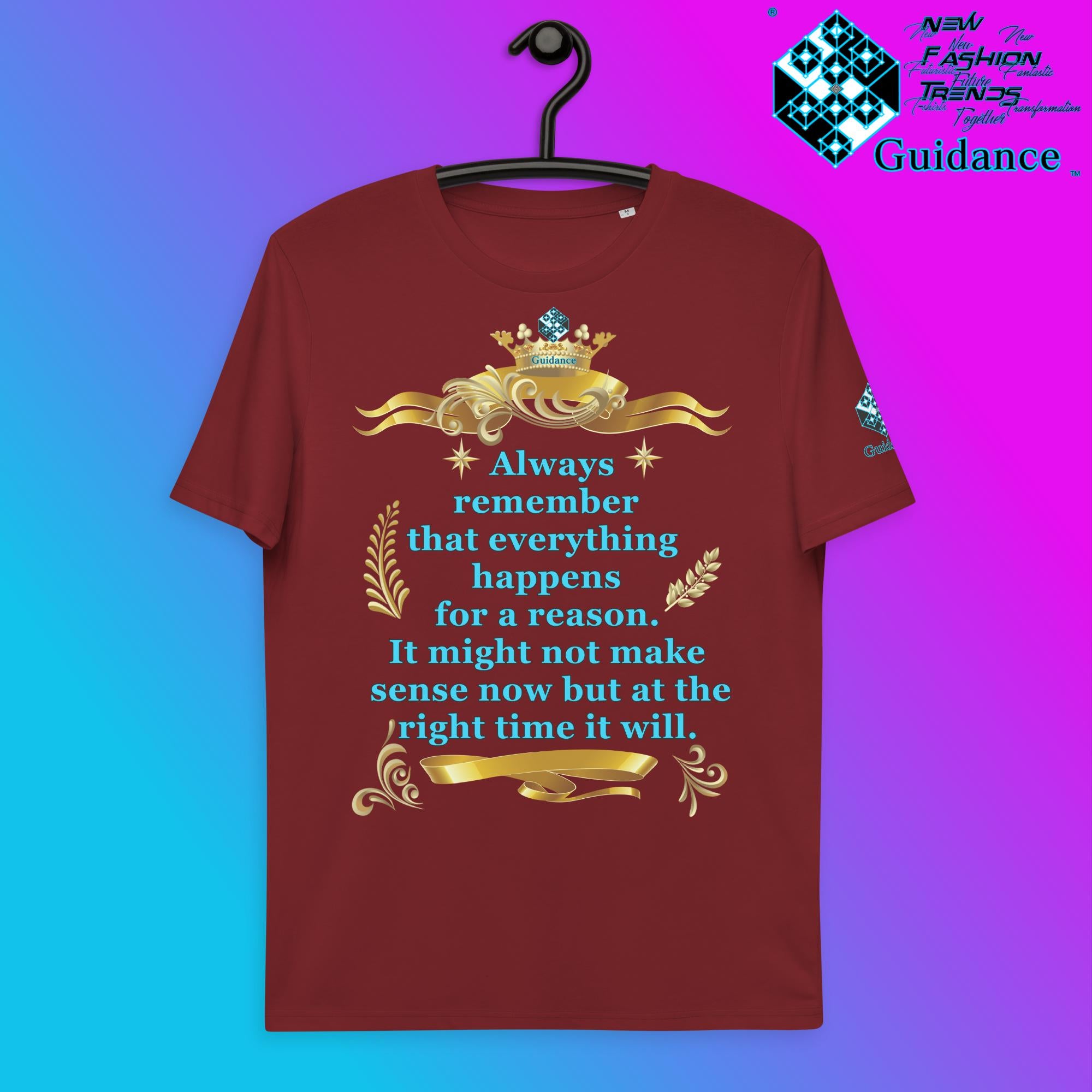 Reason Behind T-Shirt T-Shirts by XGuidance Burgundy 10