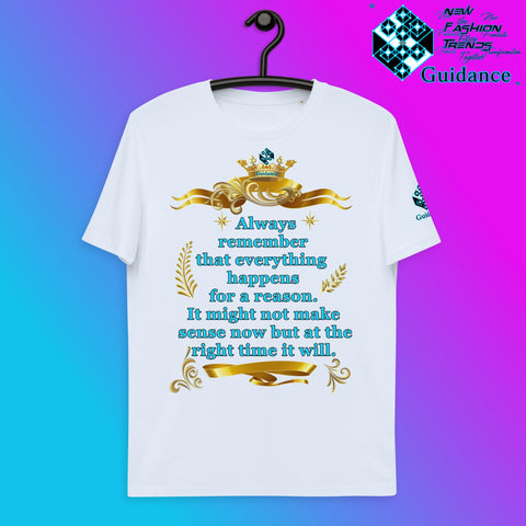 Reason Behind T-Shirt T-Shirts by XGuidance Serene Blue 14