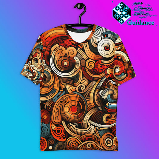 Retro Abstraction Vintage T Shirt by XGuidance XS 1