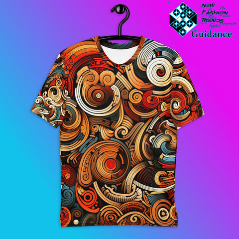 Retro Abstraction Vintage T Shirt by XGuidance XS 1