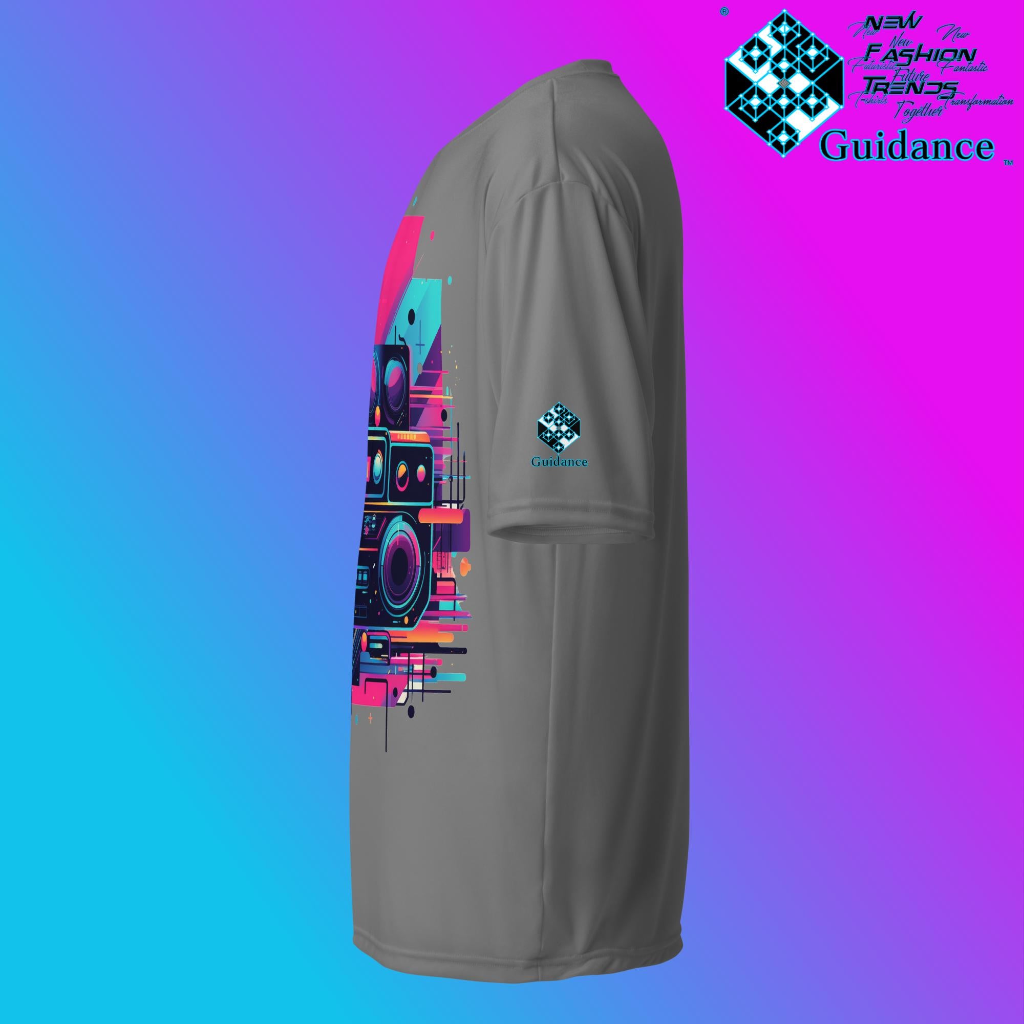 Retro Harmony Vintage T Shirt by XGuidance Black 13