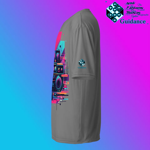 Retro Harmony Vintage T Shirt by XGuidance Black 13
