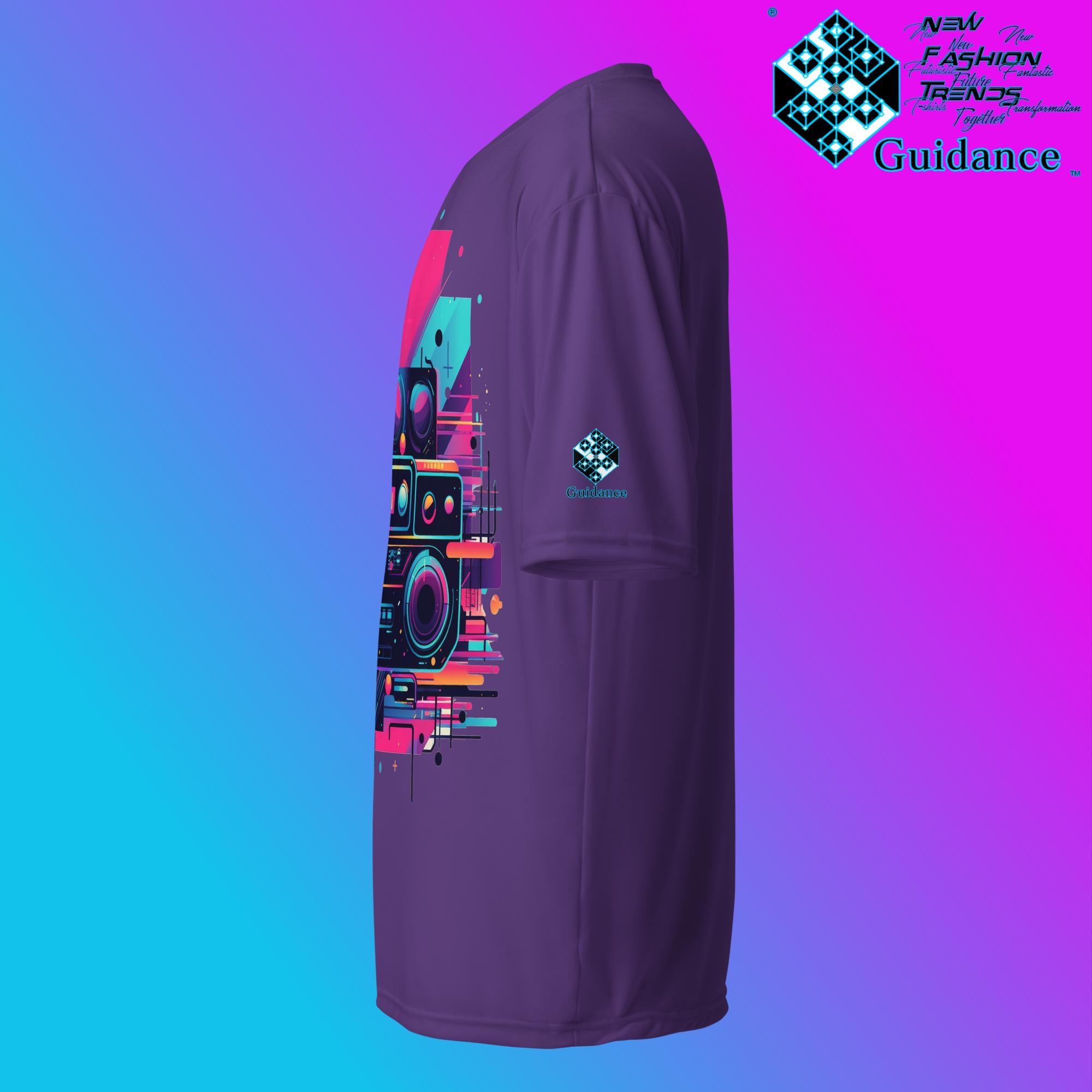Retro Harmony Vintage T Shirt by XGuidance Black 16