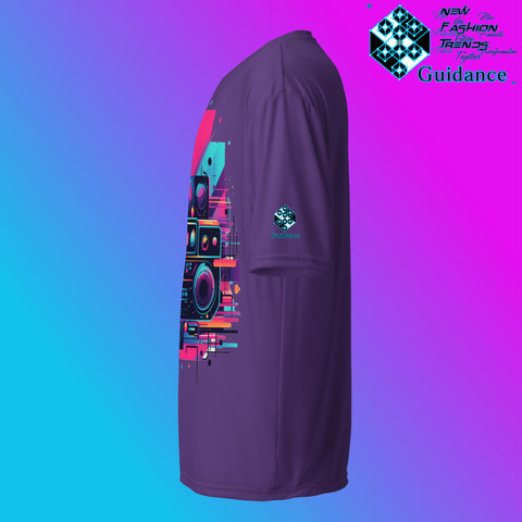 Retro Harmony Vintage T Shirt by XGuidance Black 16