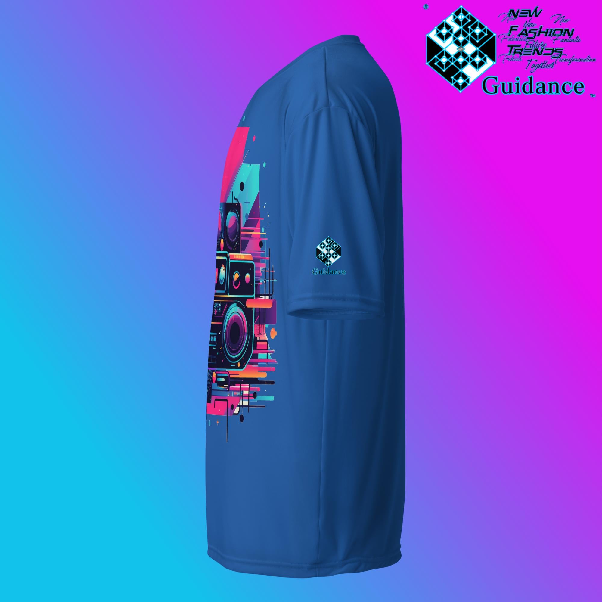 Retro Harmony Vintage T Shirt by XGuidance Black 17