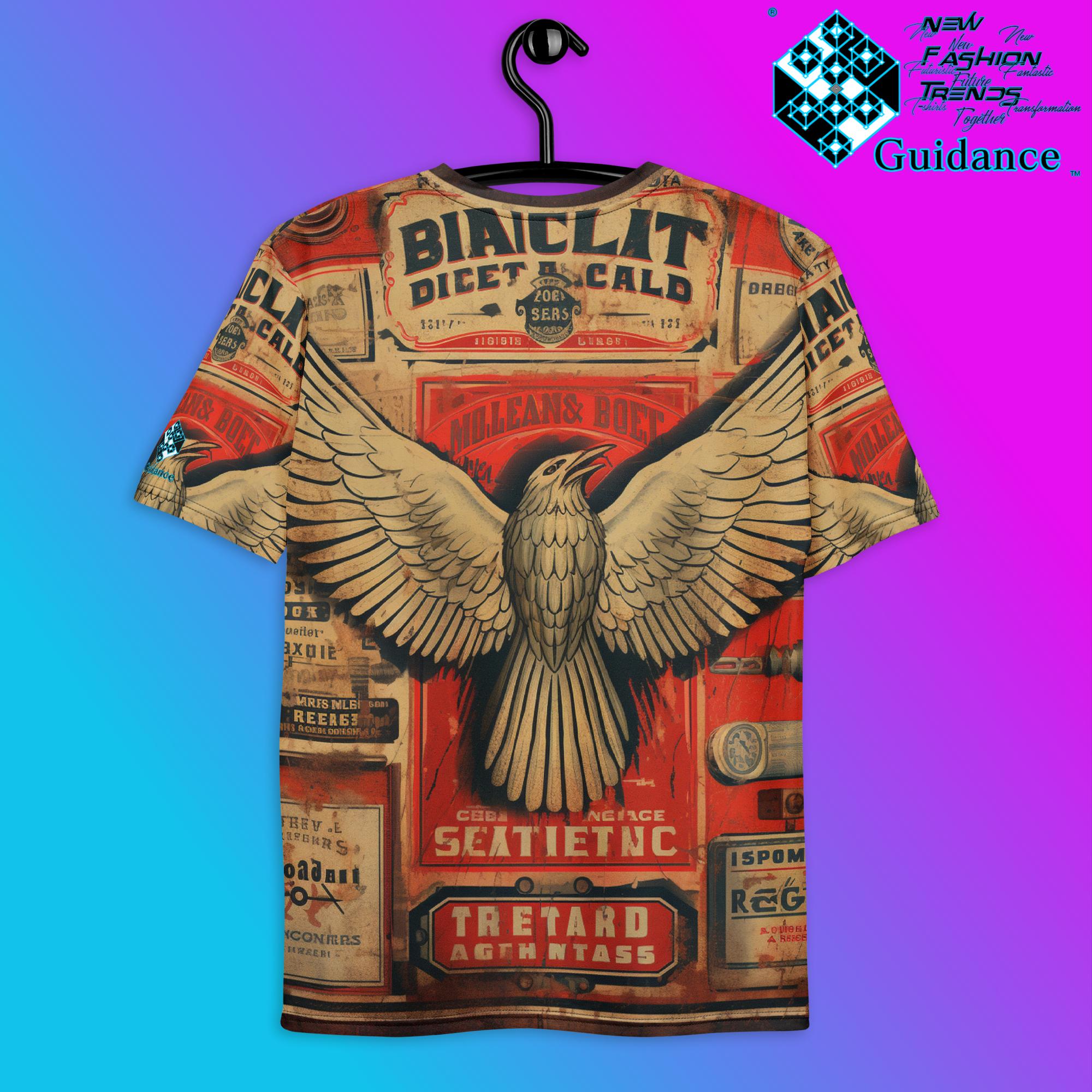 Retro Soar Eagle Vintage T Shirt by XGuidance XS 2