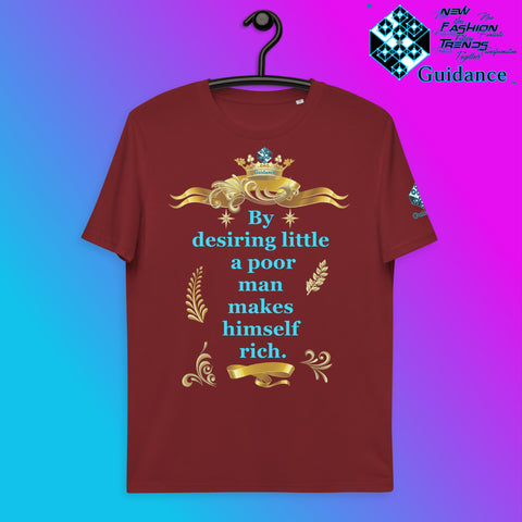 Richness T-Shirt T-Shirts by XGuidance Burgundy 10