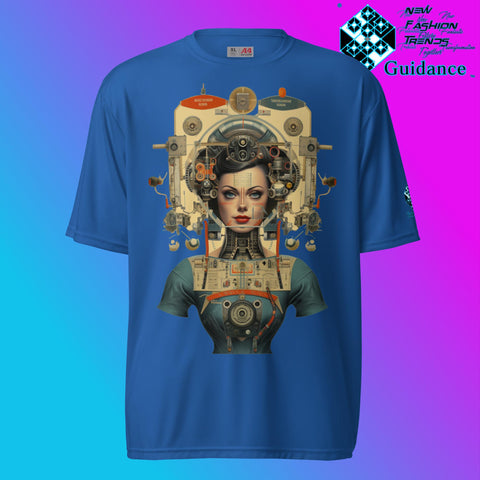 Robo Femme Cyberpunk Retro T Shirt by XGuidance Royal 6