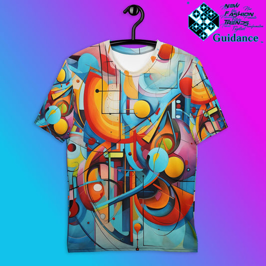Royal Shapes Abstract Vintage T Shirt by XGuidance XS 1